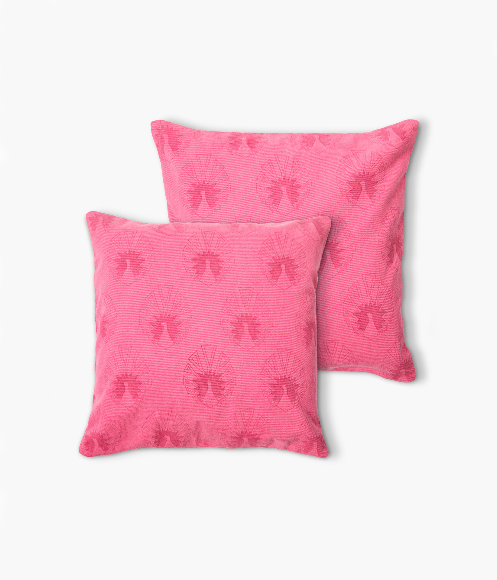 Peacock Cushion – Pink